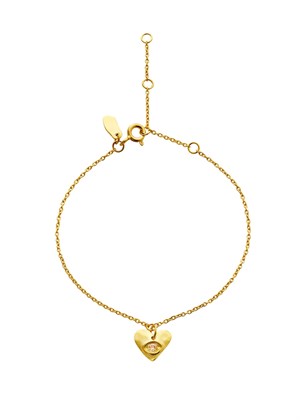 Stacia bracelet Forgyldt Maanesten